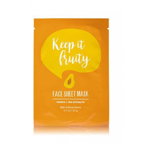 MS: 0501223 - Mặt Nạ - Bath & Body Works - Papaya + Tea Extracts
